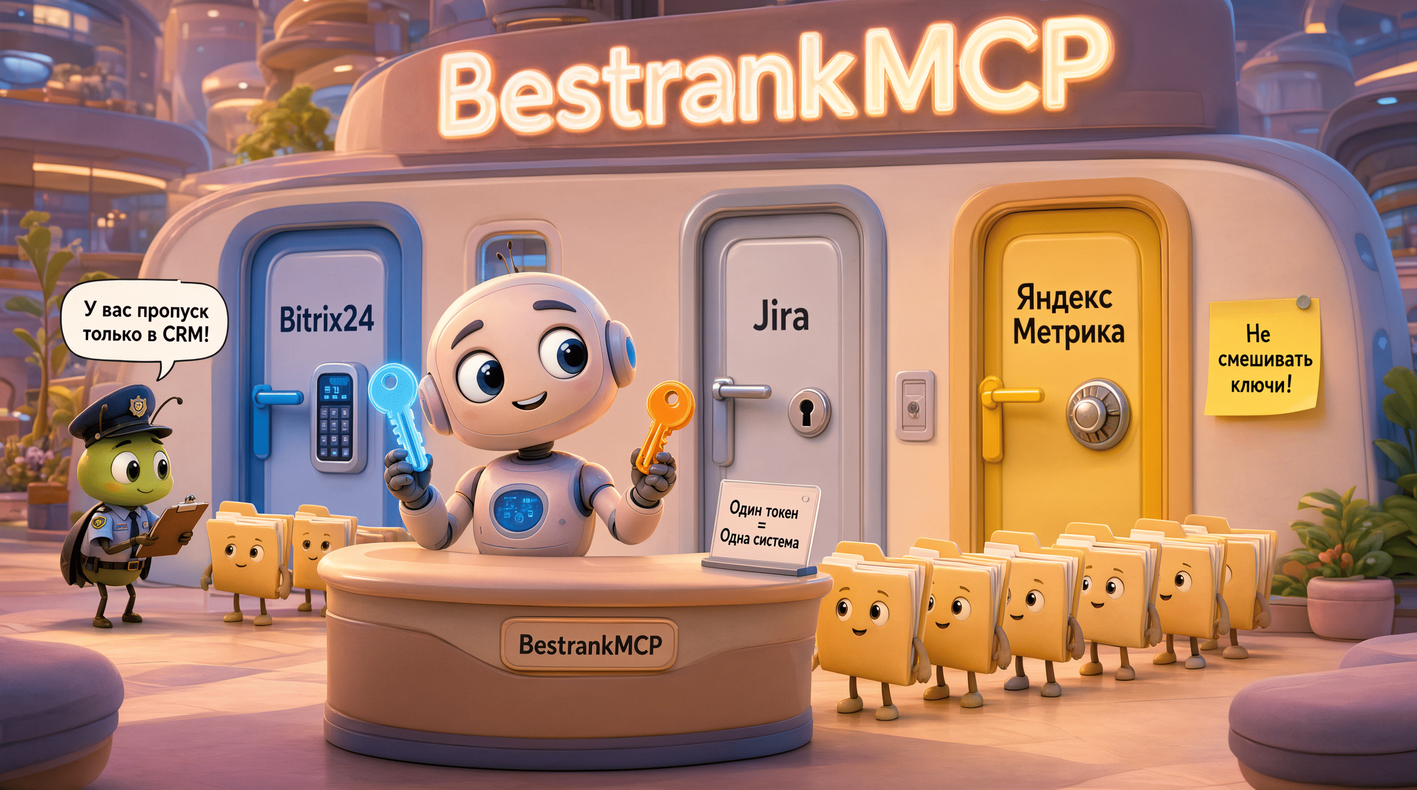 BestrankMCP: Несколько систем в одном MCP: Bitrix24, Jira и другие провайдеры