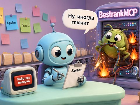 BestrankMCP: Заявки о сбоях MCP: как AI-агент помогает находить и исправлять ошибки в возможностях BestrankMCP